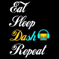 Eat Sleep Dash Repeat Video Game Geometry Video Gamer Gift City Backpack