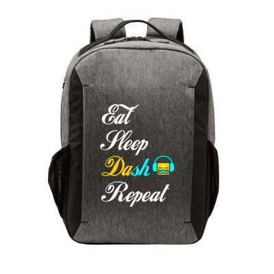 Eat Sleep Dash Repeat Video Game Geometry Video Gamer Gift Vector Backpack