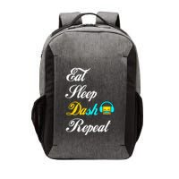 Eat Sleep Dash Repeat Video Game Geometry Video Gamer Gift Vector Backpack
