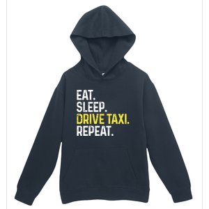 Eat Sleep Drive Taxi Repeat Funny Taxi Driver Cabbie Cab Dad Urban Pullover Hoodie