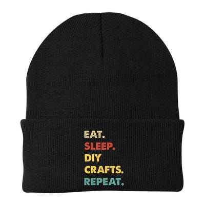 Eat Sleep Diycrafts Repeat Funny Diycrafts Lover Beanie