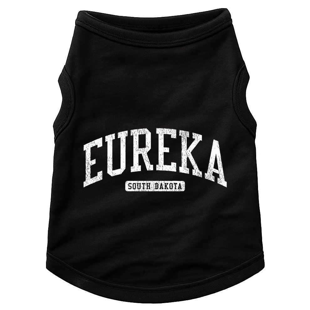 Eureka South Dakota Sd Js03 College University Style Doggie Tank