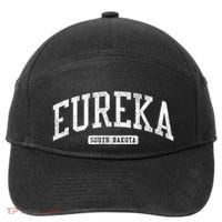 Eureka South Dakota Sd Js03 College University Style 7-Panel Snapback Hat