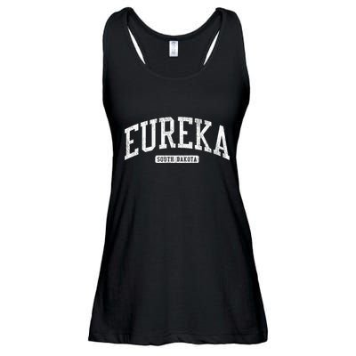 Eureka South Dakota Sd Js03 College University Style Ladies Essential Flowy Tank