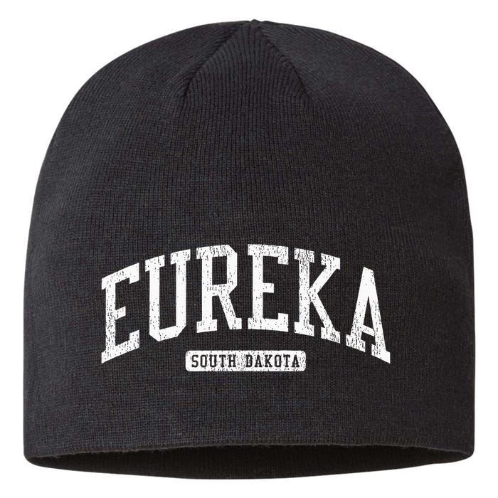 Eureka South Dakota Sd Js03 College University Style Sustainable Beanie