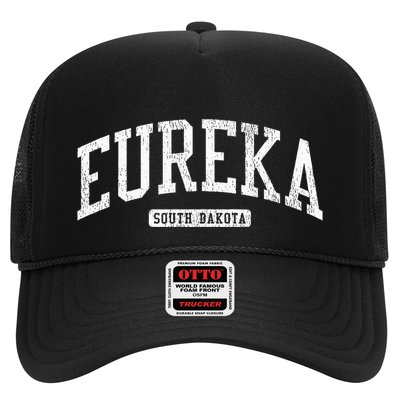 Eureka South Dakota Sd Js03 College University Style Trucker Hat