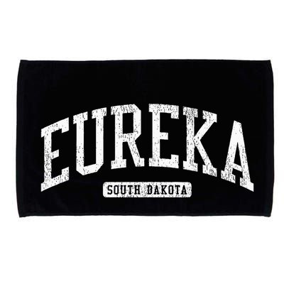 Eureka South Dakota Sd Js03 College University Style Microfiber Hand Towel