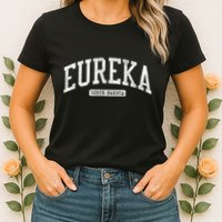 Eureka South Dakota Sd Js03 College University Style Womens T-Shirt