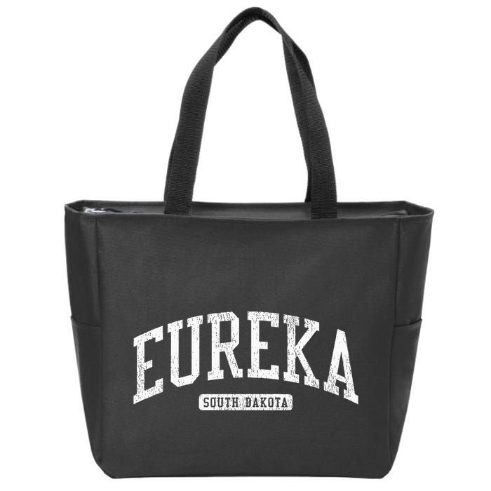 Eureka South Dakota Sd Js03 College University Style Zip Tote Bag
