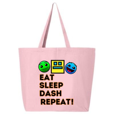 Eat Sleep Dash Repeat Video Game Geometry 25L Jumbo Tote