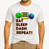 Eat Sleep Dash Repeat Video Game Geometry Performance Shirt