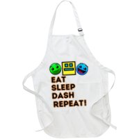 Eat Sleep Dash Repeat Video Game Geometry Apron