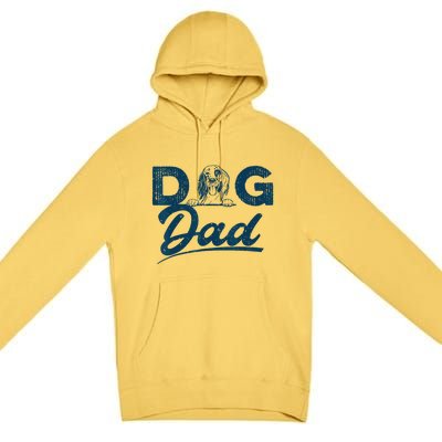 English Setter Dog Dad Lover Gift For Fathers Day Premium Pullover Hoodie