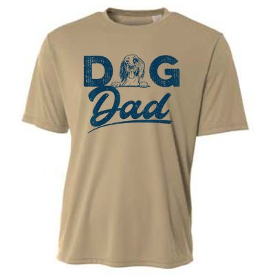 English Setter Dog Dad Lover Gift For Fathers Day Cooling Performance Crew T-Shirt