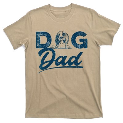 English Setter Dog Dad Lover Gift For Fathers Day T-Shirt