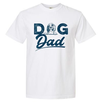 English Setter Dog Dad Lover Gift For Fathers Day Garment-Dyed Heavyweight T-Shirt