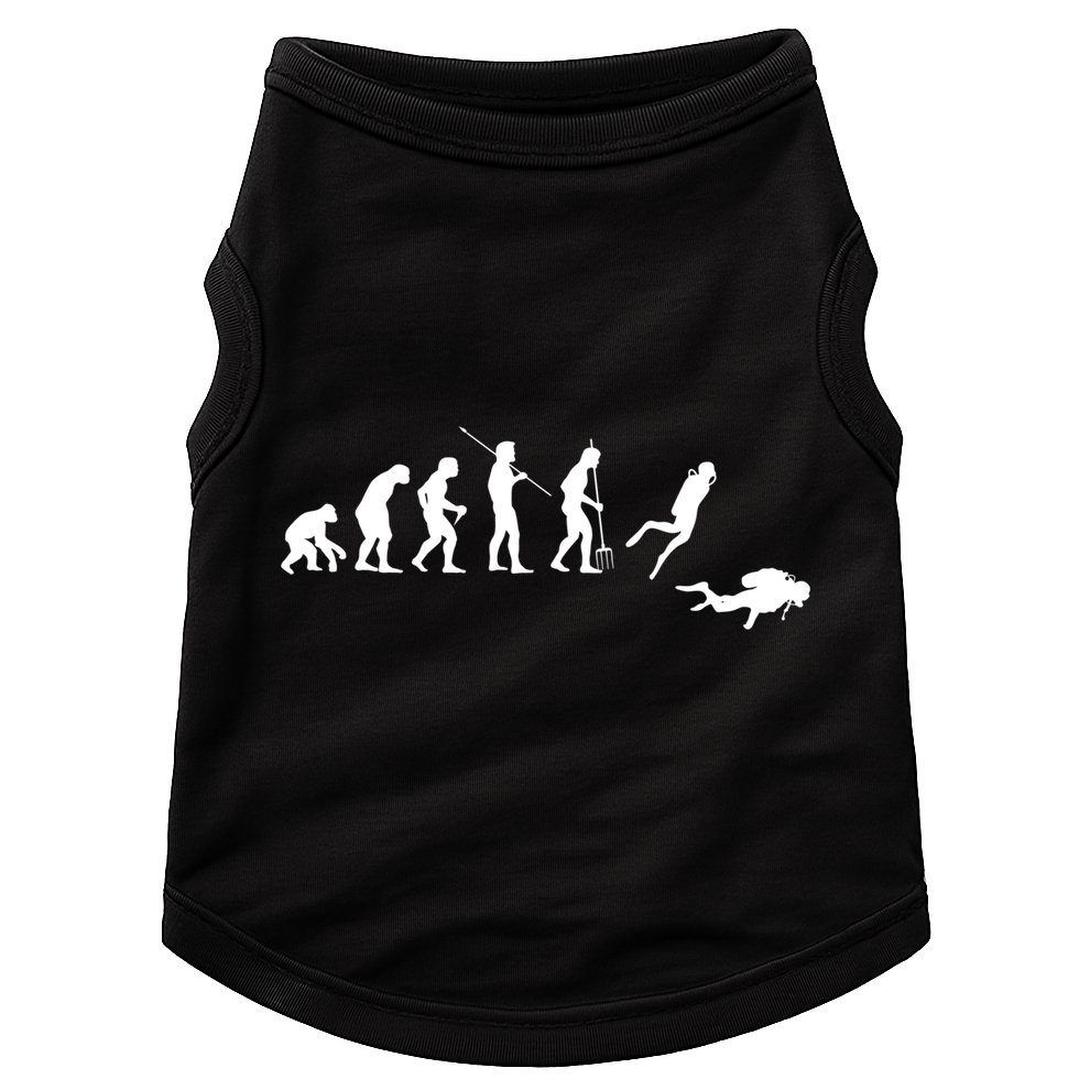 Evolution Scuba Diving Ocean Sea Diving Lover Scuba Diving Meaningful Gift Doggie Tank