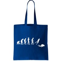 Evolution Scuba Diving Ocean Sea Diving Lover Scuba Diving Meaningful Gift Tote Bag