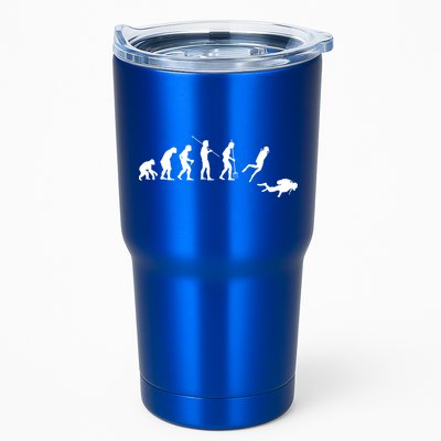 Evolution Scuba Diving Ocean Sea Diving Lover Scuba Diving Meaningful Gift Tumbler