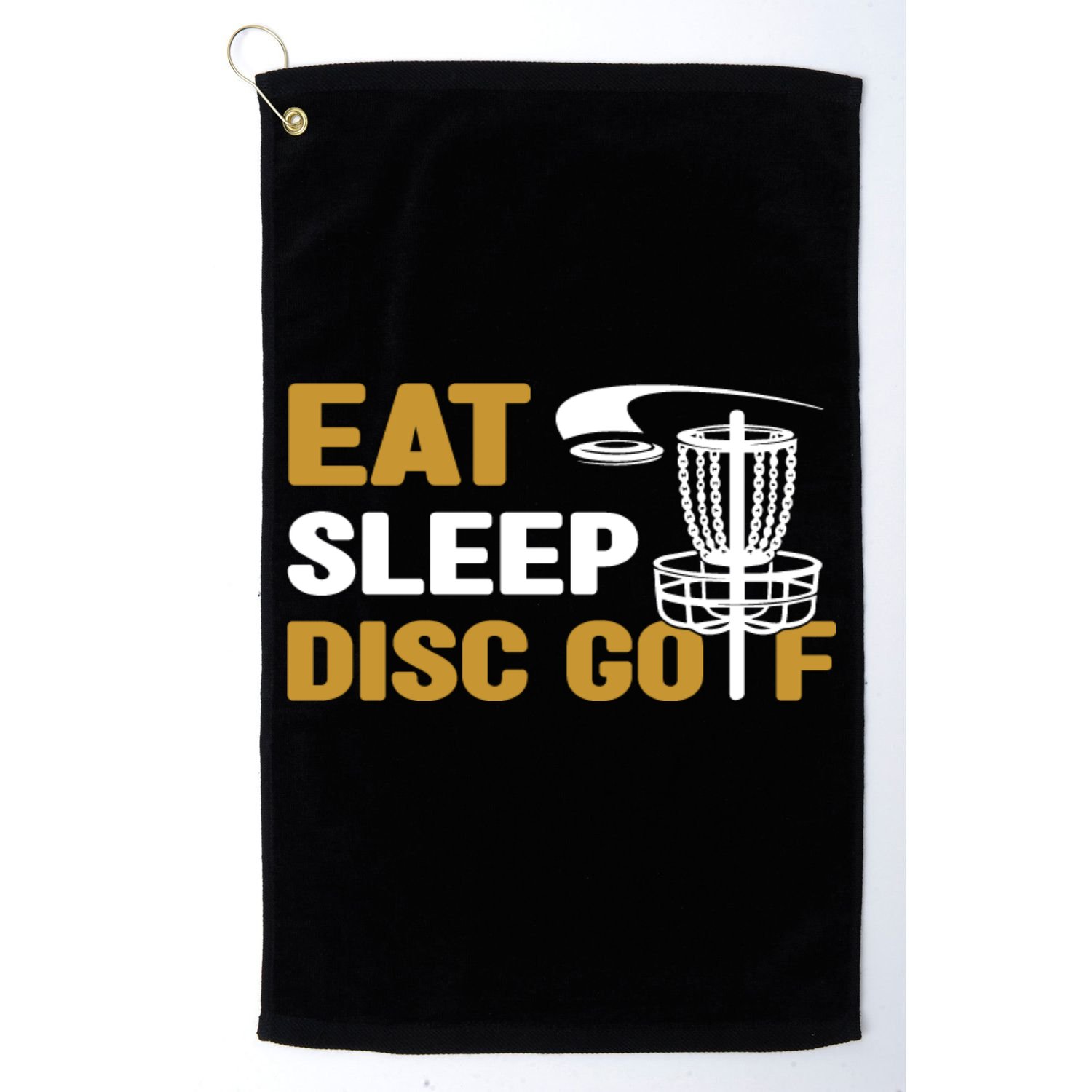 Eat Sleep Disc Golf Frolf Disc Golf Tee Golf Towel