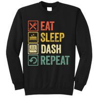 Eat Sleep Dash Repeat Video Game Geometry Sweatshirt