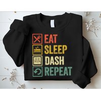 Eat Sleep Dash Repeat Video Game Geometry Sweatshirt