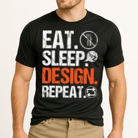 Eat Sleep Design Repeat Architect Architecture Artwork Performance Shirt