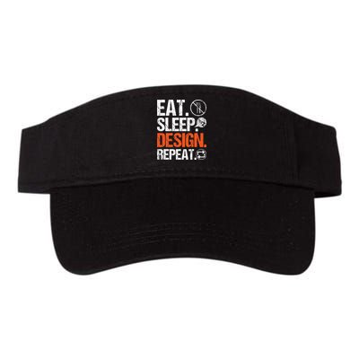 Eat Sleep Design Repeat Architect Architecture Artwork Visor