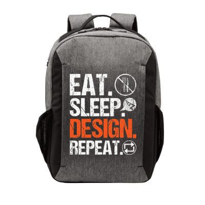 Eat Sleep Design Repeat Architect Architecture Artwork Vector Backpack