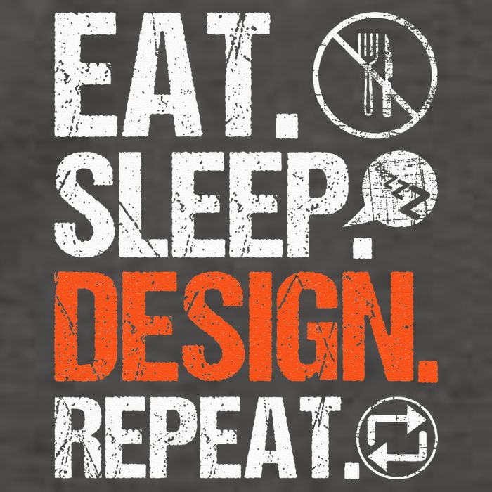 Eat Sleep Design Repeat Architect Architecture Artwork Vector Backpack