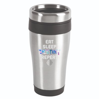 Eat Sleep Destiny Repeat Gamers Video Games Gaming Gift 16oz Travel Tumbler