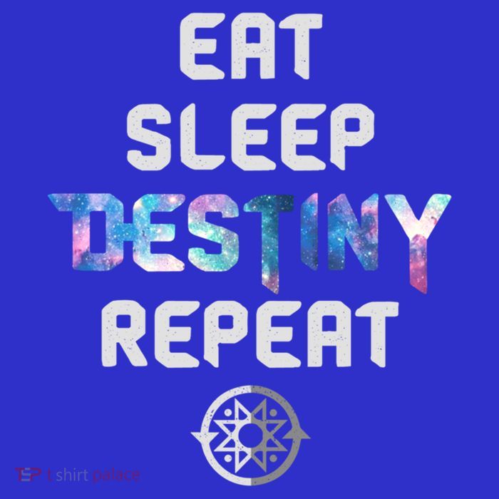 Eat Sleep Destiny Repeat Gamers Video Games Gaming Gift Premium T-Shirt