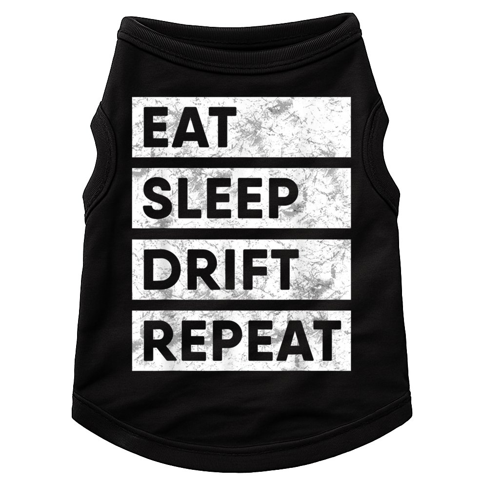 Eat Sleep Drift Repeat Car Drifting Tokyo JDM Doggie Tank