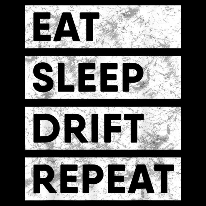 Eat Sleep Drift Repeat Car Drifting Tokyo JDM Cooling Performance Crew T-Shirt