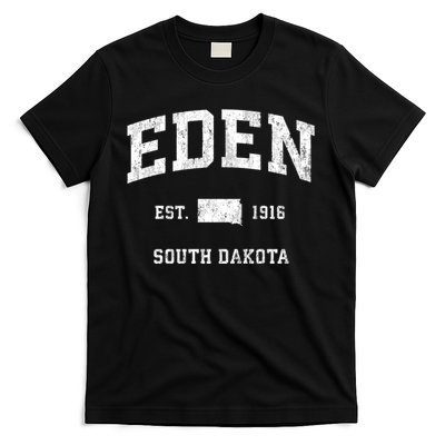 Eden South Dakota Sd Vintage Athletic Sports T-Shirt