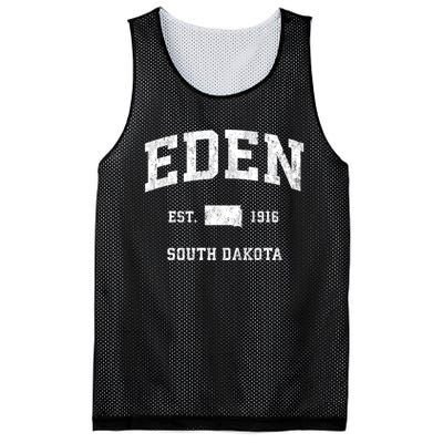 Eden South Dakota Sd Vintage Athletic Sports Mesh Reversible Basketball Jersey Tank