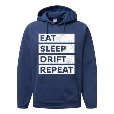 Eat Sleep Drift Repeat Tokyo Jdm Cool Gift Performance Fleece Hoodie