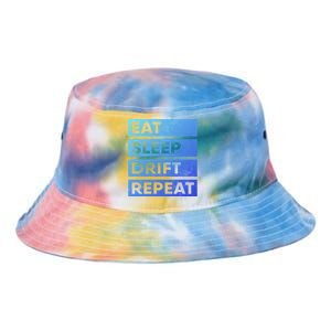 Eat Sleep Drift Repeat Tokyo Jdm Cool Gift Tie Dye Newport Bucket Hat