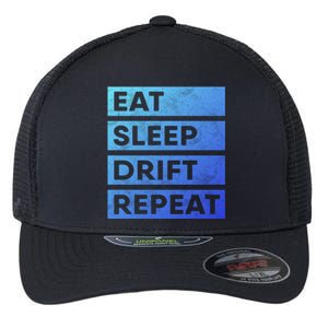 Eat Sleep Drift Repeat Tokyo Jdm Cool Gift Flexfit Unipanel Trucker Cap