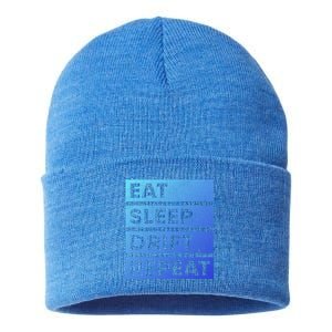 Eat Sleep Drift Repeat Tokyo Jdm Cool Gift Sustainable Knit Beanie