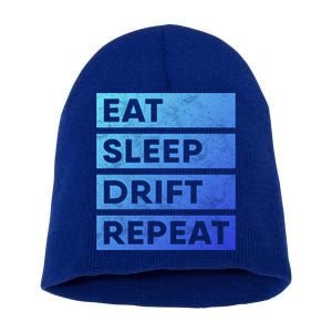 Eat Sleep Drift Repeat Tokyo Jdm Cool Gift Short Acrylic Beanie