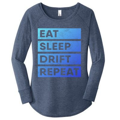 Eat Sleep Drift Repeat Tokyo Jdm Cool Gift Women's Perfect Tri Tunic Long Sleeve Shirt