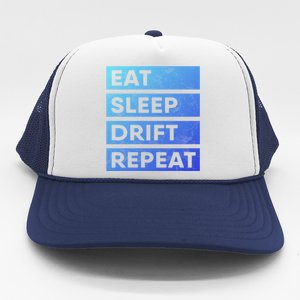 Eat Sleep Drift Repeat Tokyo Jdm Cool Gift Trucker Hat