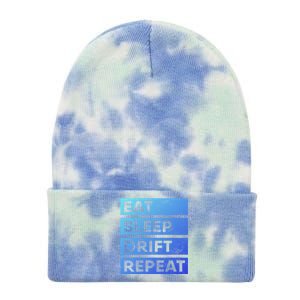 Eat Sleep Drift Repeat Tokyo Jdm Cool Gift Tie Dye 12in Knit Beanie