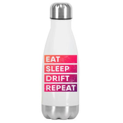 Eat Sleep Drift Repeat Tokyo Jdm Cool Gift Stainless Steel Insulated Water Bottle