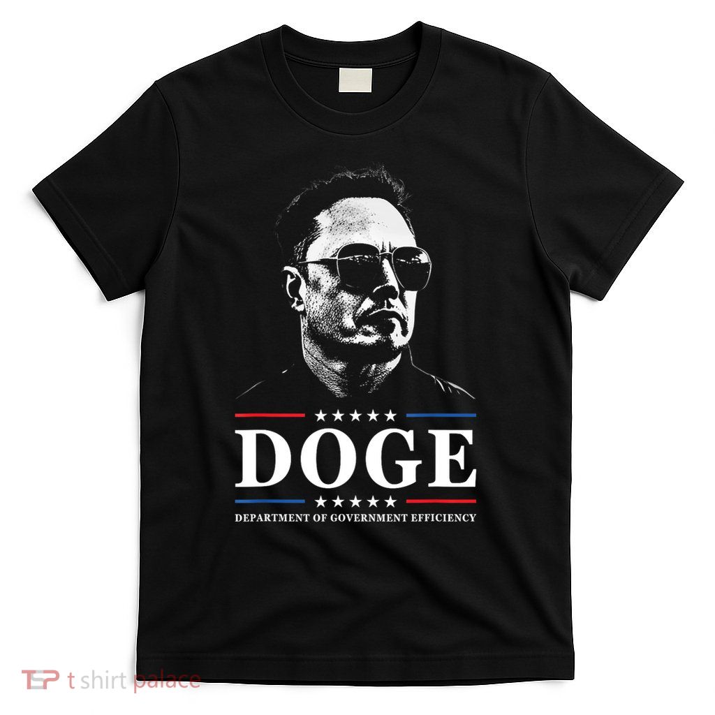 Elon Sunglasses D.O.G.E. Department Of Government Efficiency T-Shirt