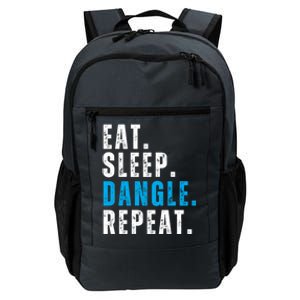 Eat Sleep Dangle Repeat Hockey Funny Hockey Gift Daily Commute Backpack