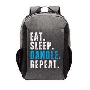 Eat Sleep Dangle Repeat Hockey Funny Hockey Gift Vector Backpack