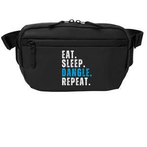 Eat Sleep Dangle Repeat Hockey Funny Hockey Gift Crossbody Pack