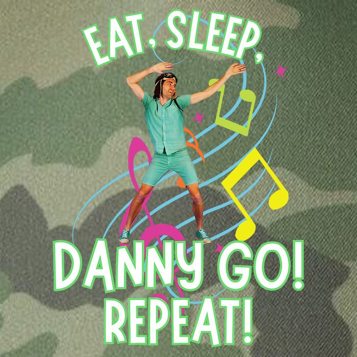 Eat Sleep Danny Go! Repeat Danny Go Adventure Legacy Tie Dye Trucker Hat